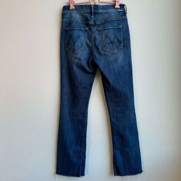 Mother Denim The Insider Slit Ankle Fray Not Rough Enough Solid Wash Size 26 - Picture 6 of 10